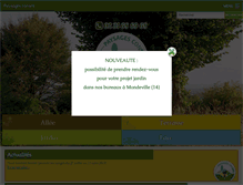 Tablet Screenshot of paysagesconseil.fr